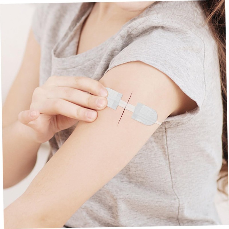 Minkissy 6pcs Self Bandage Butterfly Closure Dressing Patch for Quick