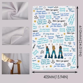 MNIGIU Musical Lover Gift Musical Quotes Dish Kitchen Towel for Theater Fan Housewarming Gift (Mamma Towel)