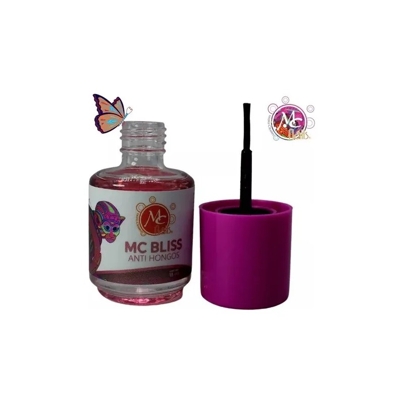 Antihongos Mc Bliss En Esmalte Para Uñas, Mc Nails