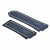 Ewatchparts Leather Rubber Watch Band Strap Compatible With 44-45-48mm Hublot