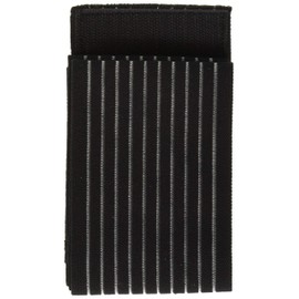 Curad Elastic Figure-Eight Ankle Wrap,Black Medium