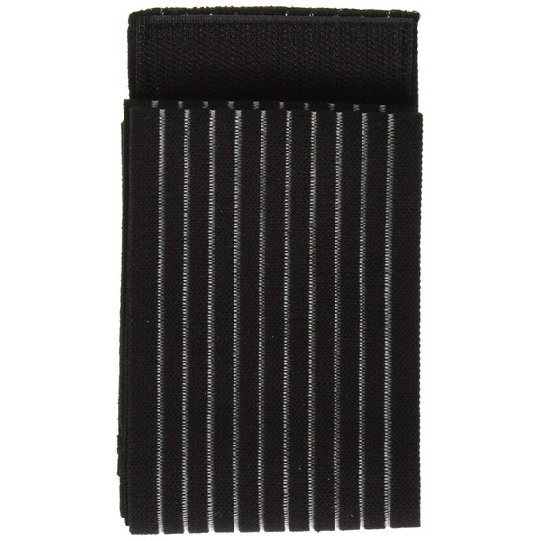 Curad Elastic Figure-Eight Ankle Wrap,Black Medium