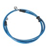 JFG RACING 200 cm Motorcycle Brake Hose, Steel Flex Brake