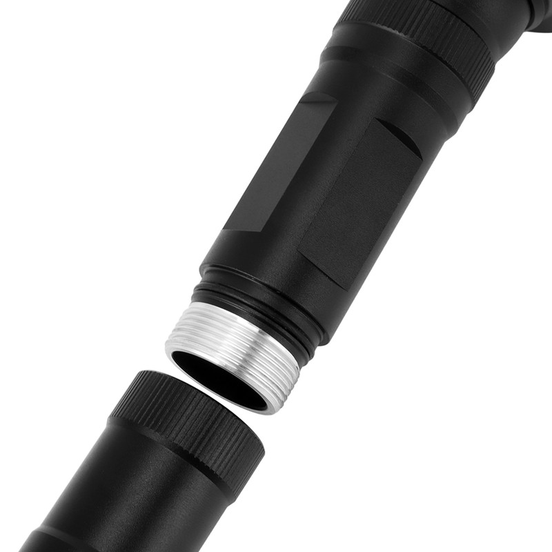 365nm UV Flashlight High Power Black Filter Handheld Ultraviolet Light