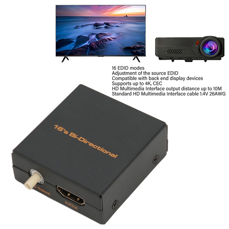 HD Multimedia Interface EDID Manager Support 4K CEC Up to