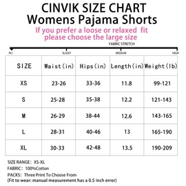 Cinvik Cotton Boxer for Women Cute Pj Boxers Red Cherry Cotton Baggy Shorts Floral Womens Summer Woven Boxer Pack XL