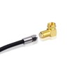 VCE 5-Pack 90 Degree Coaxial Connector, Right Angle F-Type RG6