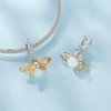 Qings Luminous Firefly/Bee Dangle-Charm 925 Sterling Silver Glow in The