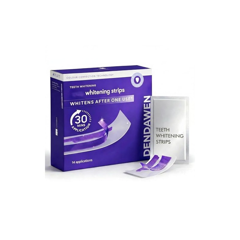 Purple Teeth Whitening Strips – Non-Sensitive Teeth Whitening Stickers, 14