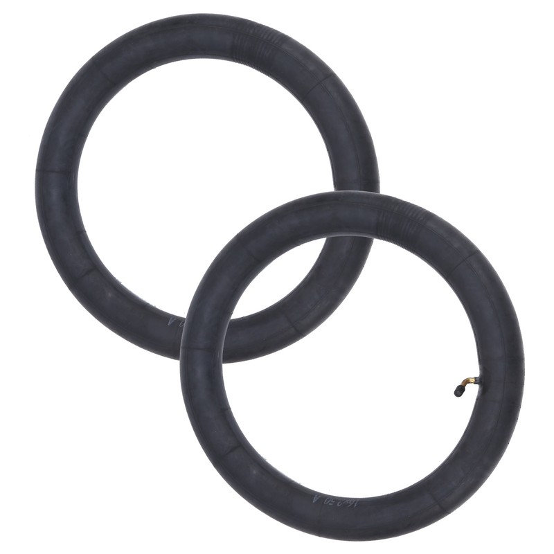 2Pcs Inner Tyre Tube Tire Butyl Rubber W/Bend Valve for