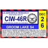2026 Groom Lake AFB Area S4 Parking Decal (Area 51)