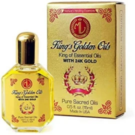 king's Golden Oil King’s Golden Oils with 24k gold - Dau vang Thien Tue- 15ml bottle