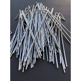 No Brand 100 Count Of 6 1/2” x 11.5 Gauge Aluminum Chain Link Fence Ties