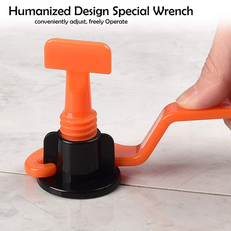 60 Sets Tile Levelling System, HUYU Laying Aids, Tile Leveler