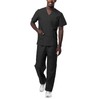 Sivvan Unisex Scrubs - Classic V-Neck Top & Drawstring Pants