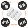 65 Pcs Spring Wire Connectors, Spring Clamp Terminal Cable Clamp