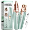 VG VOGCREST Eyebrow Facial Trimmer: 2 in1 Rechargeable Facial Hair