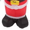 3.92 FT Christmas Inflatable Santa Claus, Foldable Blow Up Santa