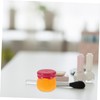 TOVINANNA 6g Refillable Lip Balm Jar with Spoon Lightweight Cosmetic