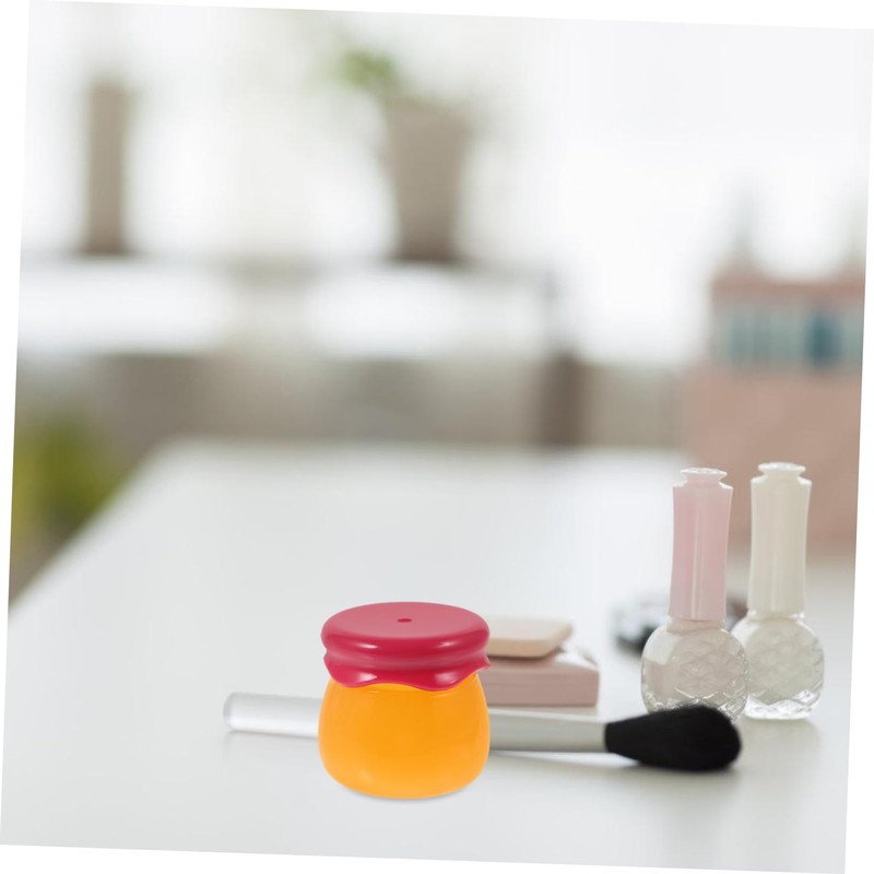 TOVINANNA 6g Refillable Lip Balm Jar with Spoon Lightweight Cosmetic