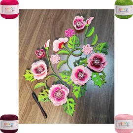 golo Crochet Thread Size 10 Yarn for Hand Knitting Crochet Yarn