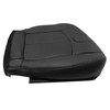 SecosAutoparts Front Driver Side Bottom Perforated Leather Replacement Seat Cover