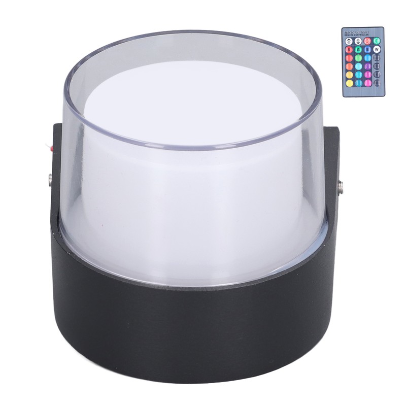 Outdoor Wall Sconce 5W RGB Remote Control LED Waterproof Wall