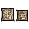 100% Brown Sugar Gift Black Pride Tees Co. Black Pure