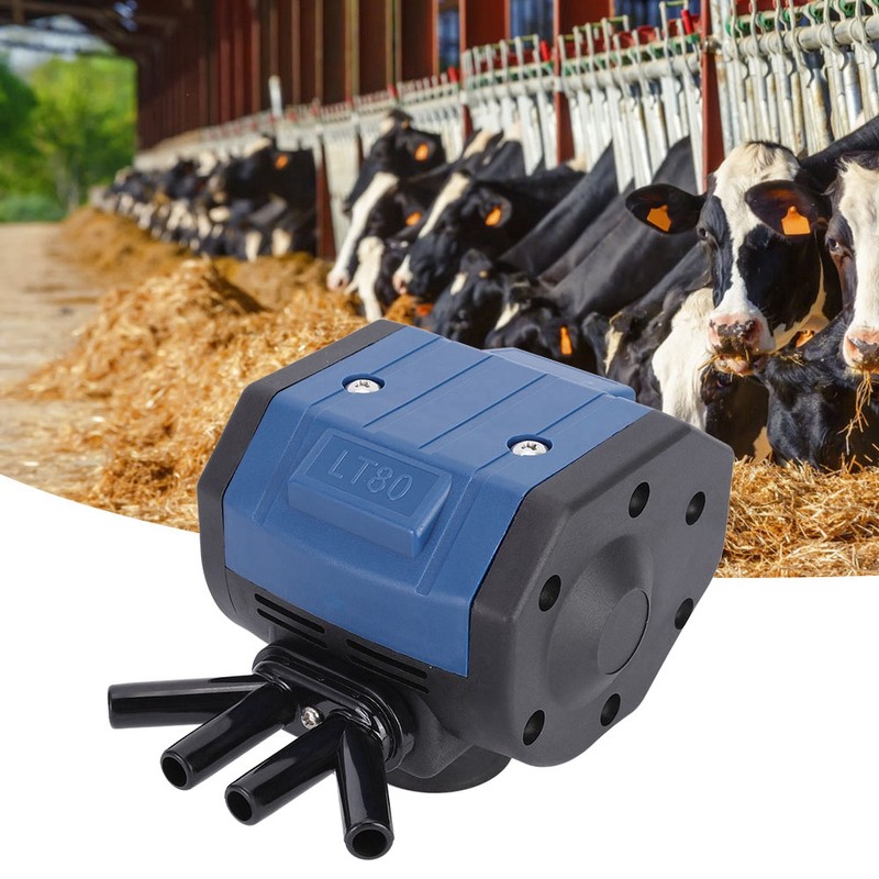 Universal 4 Outlets Milking Machine Air Pneumatic Pulsator for Cattle