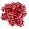 Worlds Red Confetti Gift Bows Star Gift Bows for Christmas