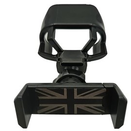 ANZIWU Smartphone holder suitable for Cooper Clubman Countryman F54 F55 F56 F57 F60 2014-2021. Supports 360 degree rotatable phone holder, GPS cup holder, and car phone holder (Black gray)