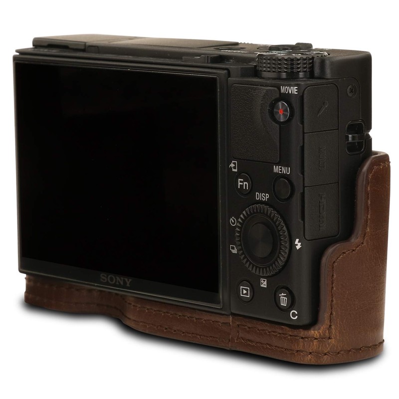 MegaGear MG1731 Ever Ready Leather Camera Case compatible with Sony