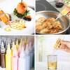 Amentalove 12PCS 100ml Squeezy Bottles with Nozzles, Small Squeeze Bottle,