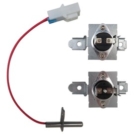 JRSHOME AGM30045804 Dryer Thermistor and Thermostats Kit - Includes Dryer Thermistor & High Limit Thermostat & Thermostat for LG DLEX7800WE, DLEX8000V, DLEX8000W, DLEX8100V, DLEX8100W