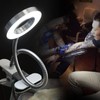 Honiwu Tattoo LED Lamp, 2 Colours Adjustable Makeup Lamp LED,
