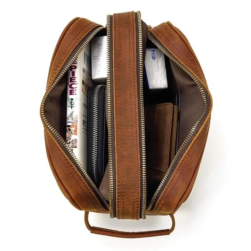 Nomad Genuine Leather Toiletry Bag D0100HE1BYY Travel-Friendly Essentials OrganizerTitle: Default