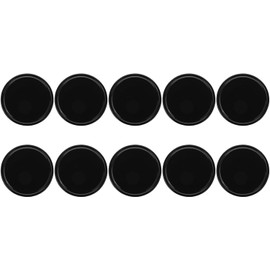 10piezas Almohadillas Antideslizantes Redondas para Tablero de Auto Alfombrillas Adhesivas para Teléfonos y Gadgets Diseño Práctico Accesorios para Automóviles Color Negro