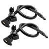 2Pcs BB5Z17603A AR3Z17603A Adjustable Windshield Washer Nozzles Hose Kit Fit