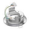 ledscom.de 4 pcs. recessed Ceiling Light ZOBE II, Stainless Steel