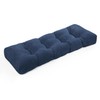 ROFIELTY Bench Cushion 45 Inch, Non-Slip Tufted Bench Cushion for