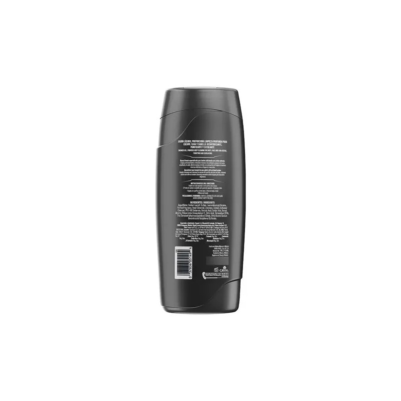 Jabón Líquido Corporal Grisi Men Carbón Activado 450ml