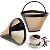 Stainless Steel Coffee Filter 2 Pack 100 Mesh 8-12 Cup