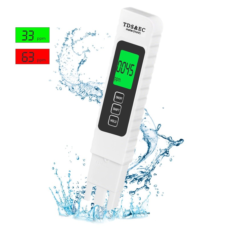 4 in 1 TDS Meter Digital Water Tester - Accurate