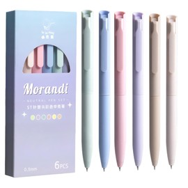 Dancepanda Colored Journal Pens,Journal Multicolor Flair Pens,Colorful Gel Pens for Journaling(6PCS)