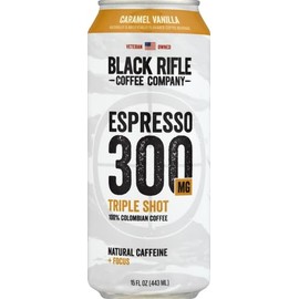 Black Rifle Espresso Caramel Vanilla 15oz Can (Pack of 12)