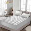 Queen Mattress Pad Quilted Fitted Mattress Protector Cooling Pillow Top