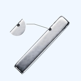 Silver Double Head Magnetic Wand for 3d Cats Eyes, Multifunctional and Strong Nail with Long Strip Magnet for DIY Manicure - Gel nail Polish Art Tools Sets Foot, Hand and Nail Care