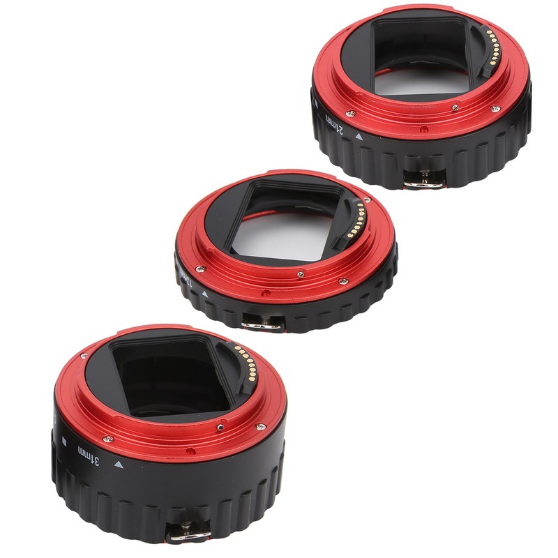 Auto Focus Macro Extension Tube Ring 13mm 21mm 31mm for