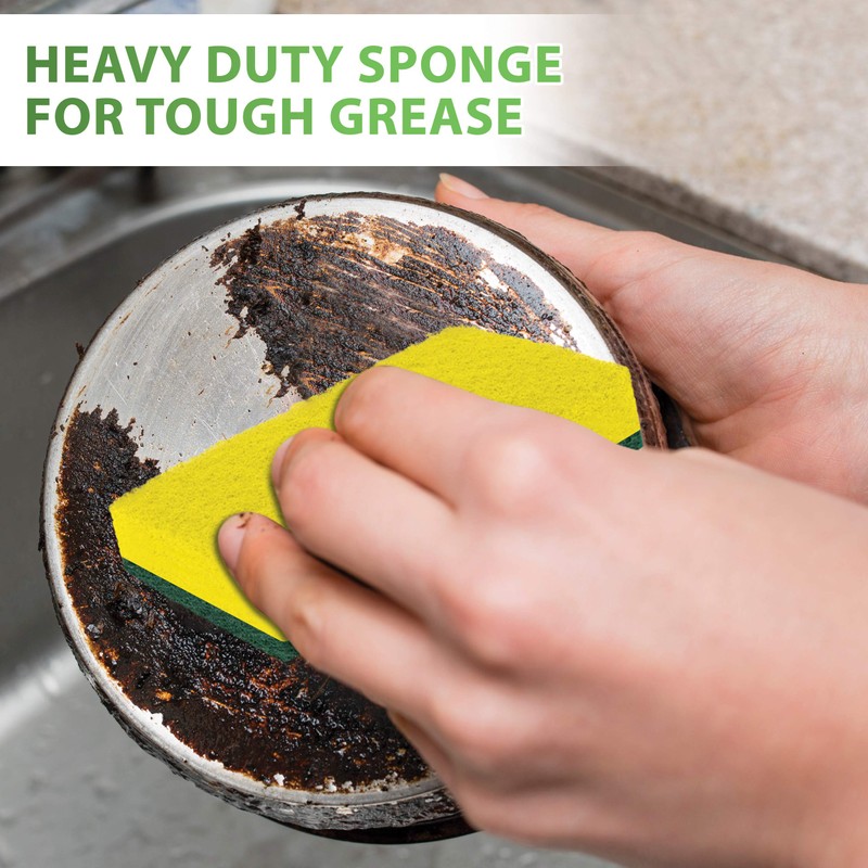 Cleaning Heavy Duty Scrub Sponge by Scrub-it - Scrubbing Sponges