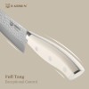 14PCS Hammer Forging Chef Steak Santoku Fruit Knives Set Sharp